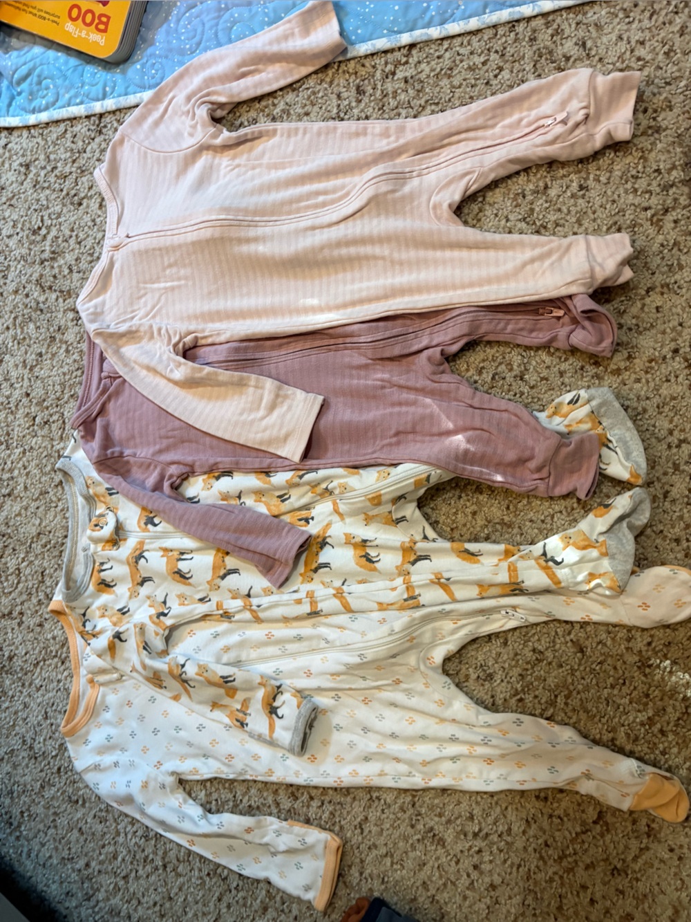 Bundle of 8 zip sleepers